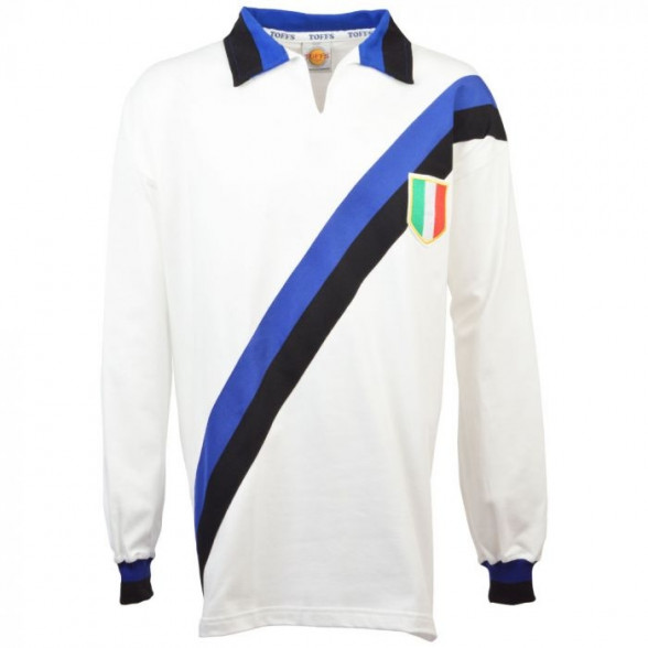 Inter Milan Retro Jersey Scudetto 1963/1964 branco