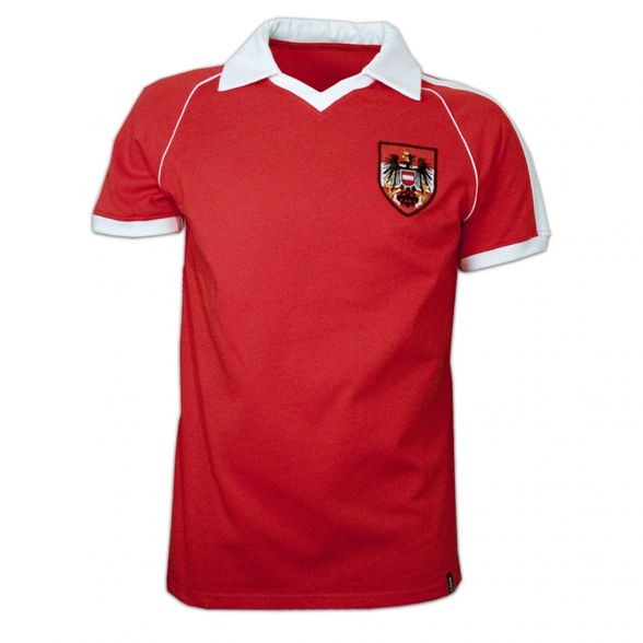 Camisola retro Austria reserva Copa 1982 