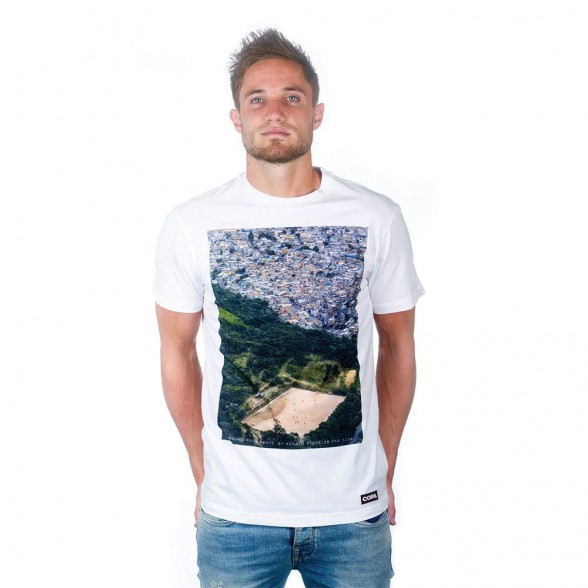 Ground From Above T-Shirt | White