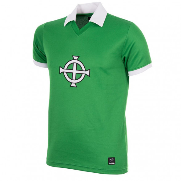 Camisola retro Irlanda do Norte 1977 George Best