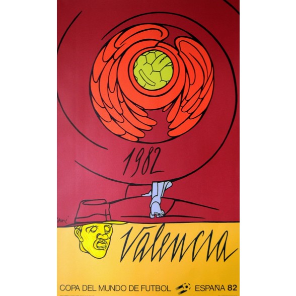 Cartel Oficial de Valencia - Alegoría de Adami