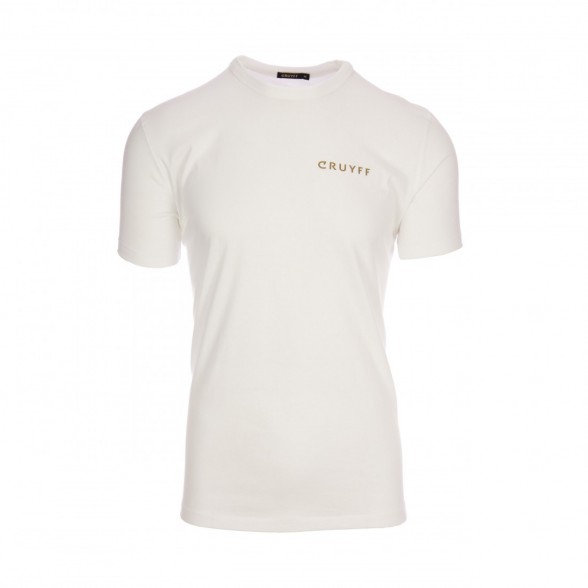 T-Shirt Cruyff 14 Branco / Ouro