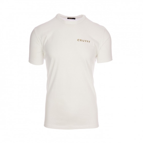 T-Shirt Cruyff 14 Branco / Ouro