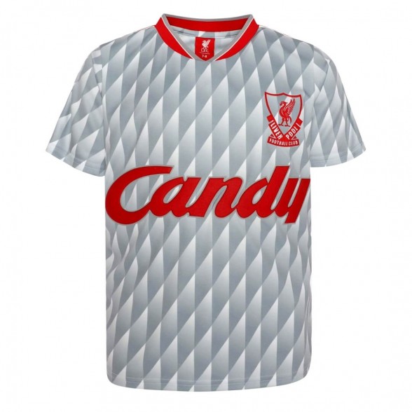 Camisola retro Liverpool FC 1989-90 | Away | Menino