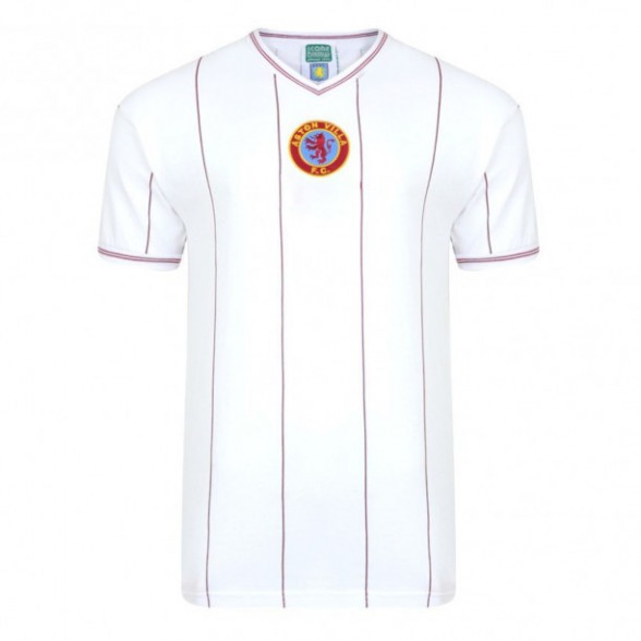 Camisola Aston Villa 1982 blanca