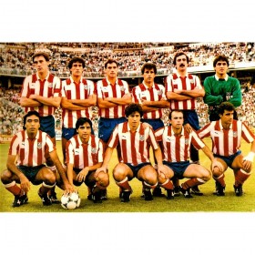 Atletico Madrid 1985-86 retro shirt 