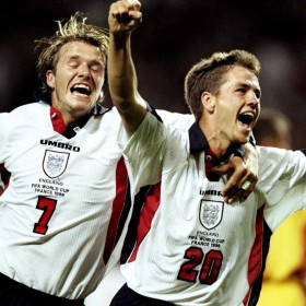 Camisola retro Inglaterra 1998