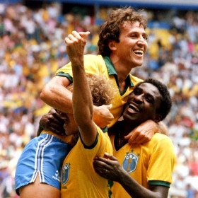 Camisola retro Brasil 1986