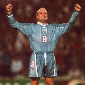 Camisola retro Inglaterra 1996 Away