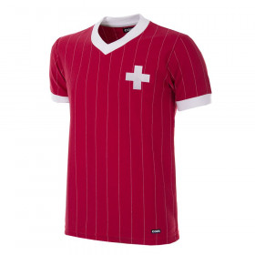 Camisola retro Suíça Copa 1982