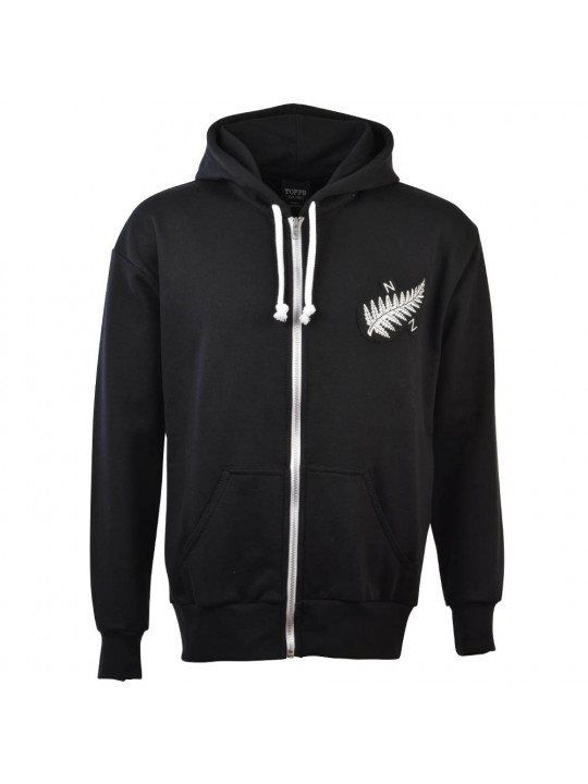 New Zealand 1924 Vintage Rugby Zipped Hoodie