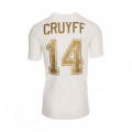 T-Shirt Cruyff 14 Branco / Ouro