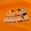 Camisola dos Campeões Europeus da Holanda 1988 Detalhe