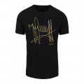 T-Shirt Cruyff assinatura Preto / Ouro