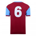 Camisola retro West Ham 1958 costas